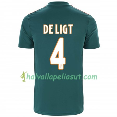 Jalkapallo Pelipaidat AFC Ajax Matthijs de Ligt 4 Vieraspaita 2019-2020 Lyhythihainen